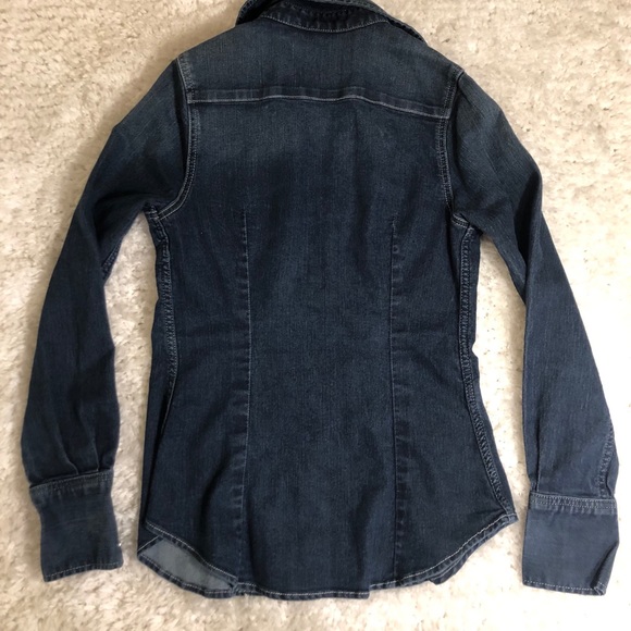 Express denim button down - Picture 4 of 4